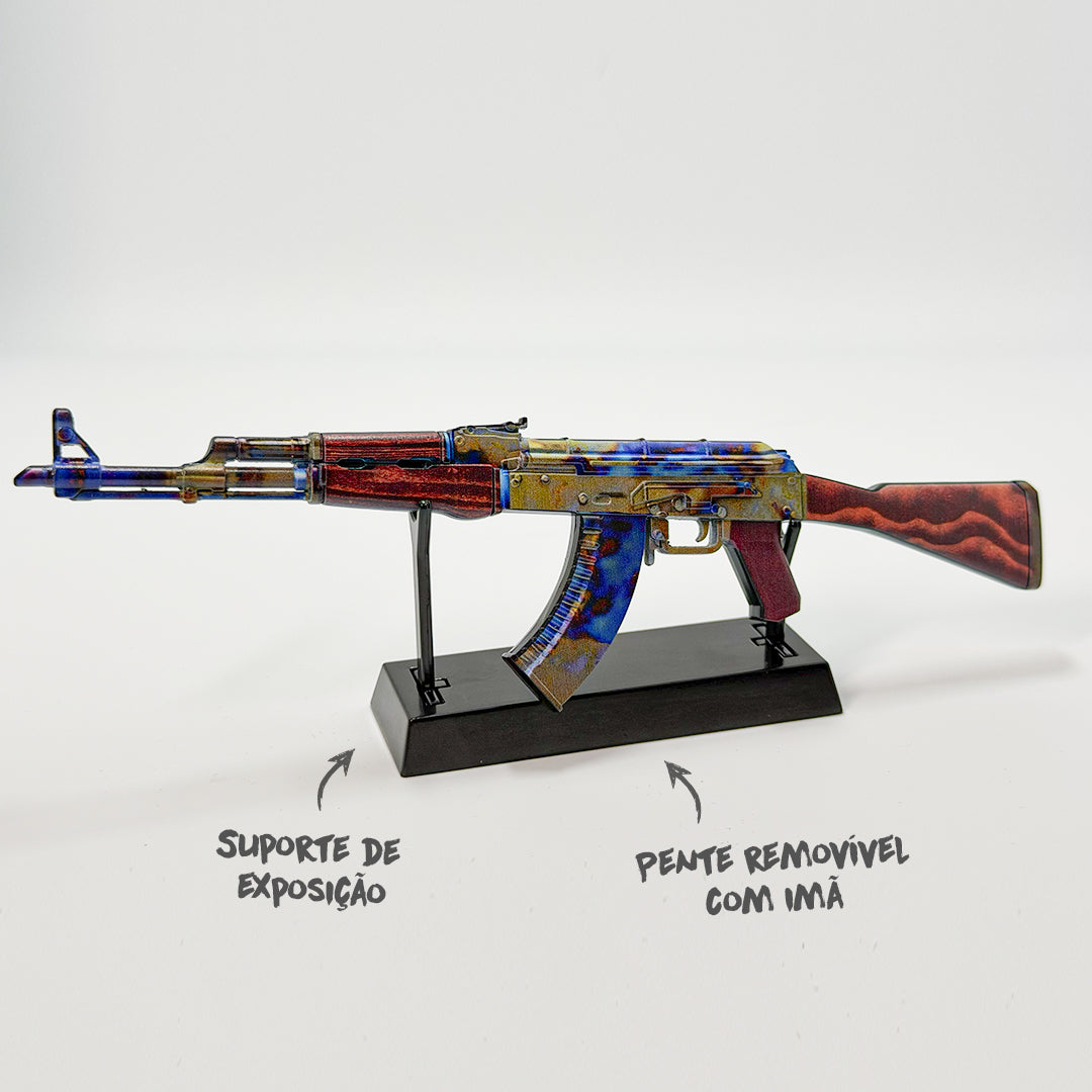 Miniatura AK-47 Case Hardened | Counter-Strike 2 (CS2)